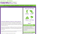 Desktop Screenshot of cindysilva.org